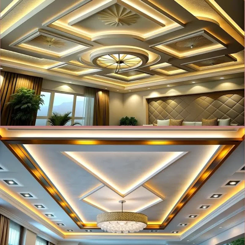 Gypsum ceiling renovation