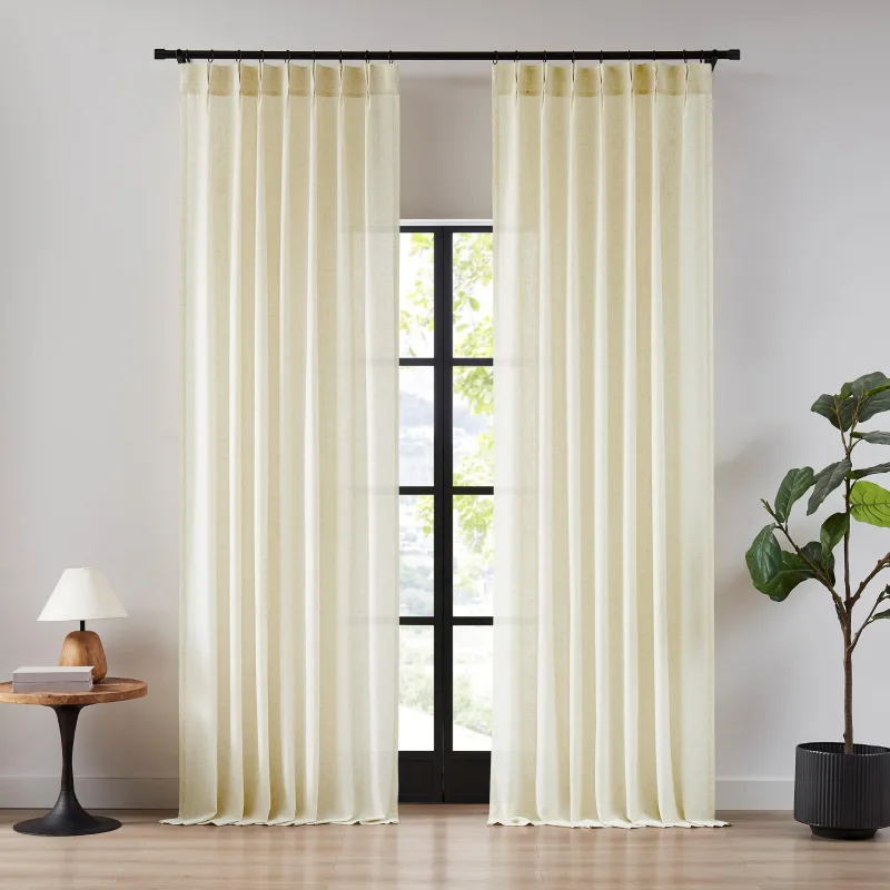 layered window curtains design